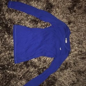 Hollister Blue long sleeve tee